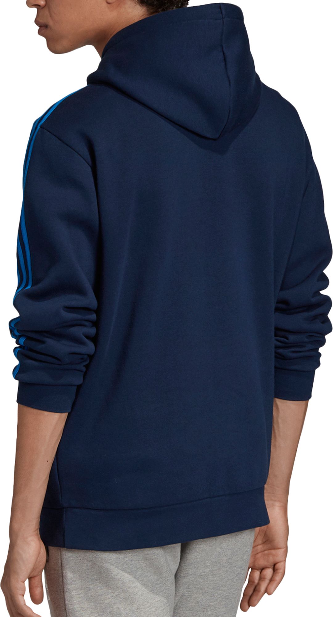adidas Originals Men's 3 Stripes Half Zip Hoodie adidas Originals Men's 3 Stripes Half Zip Hoodie