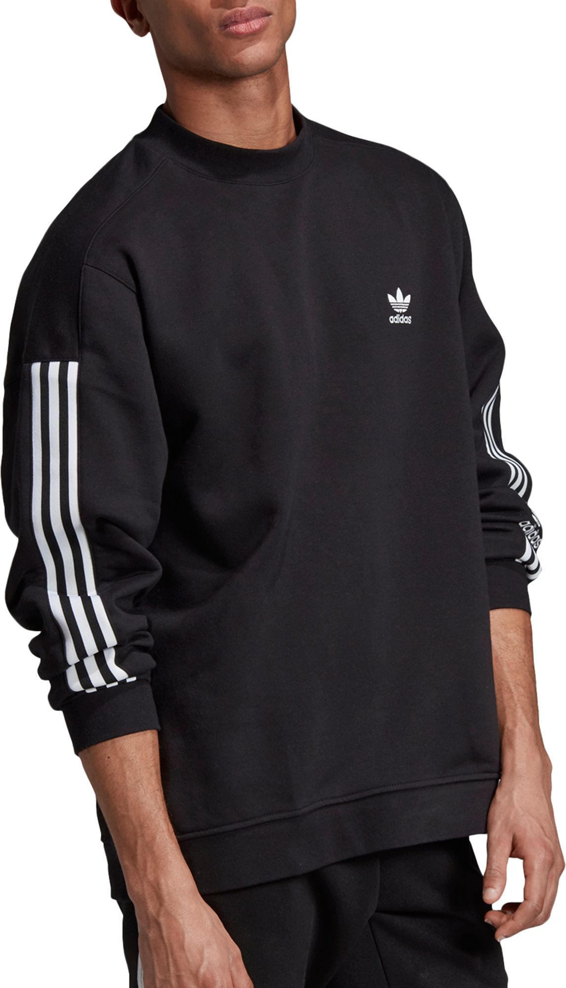 adidas men's crew neck sweatshirt