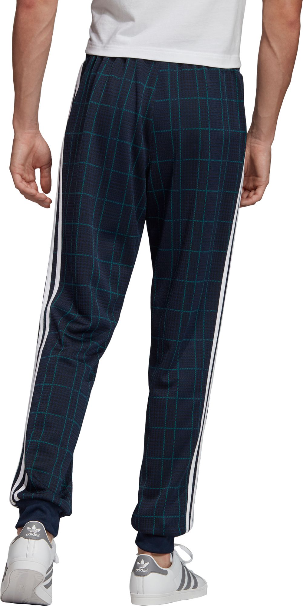 adidas tartan track pants