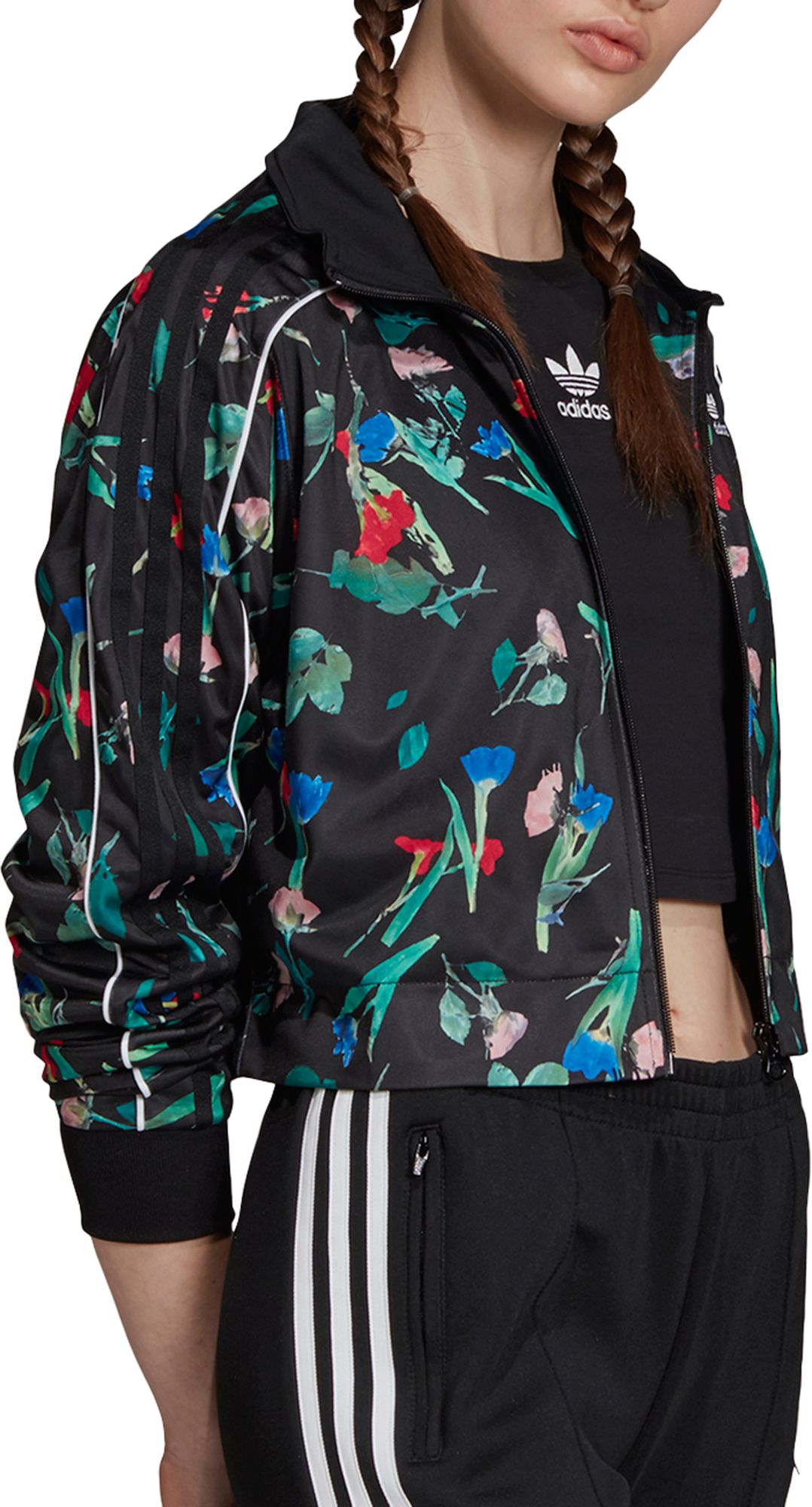 bellista allover print track jacket