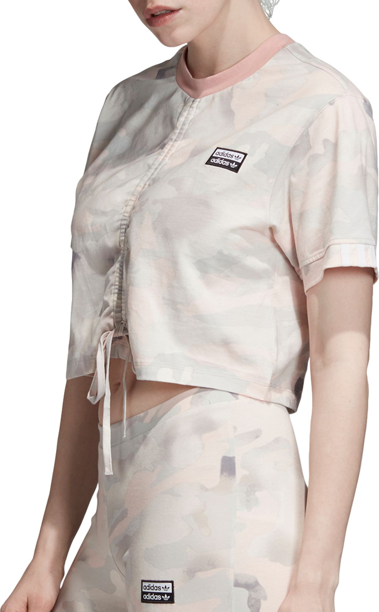 camo adidas shirt women's