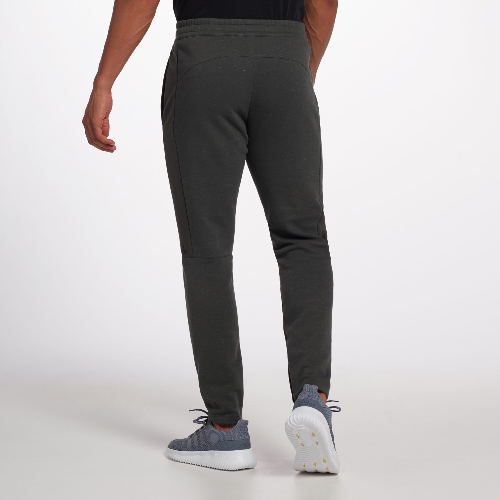 adidas men's post game fleece tapered pants