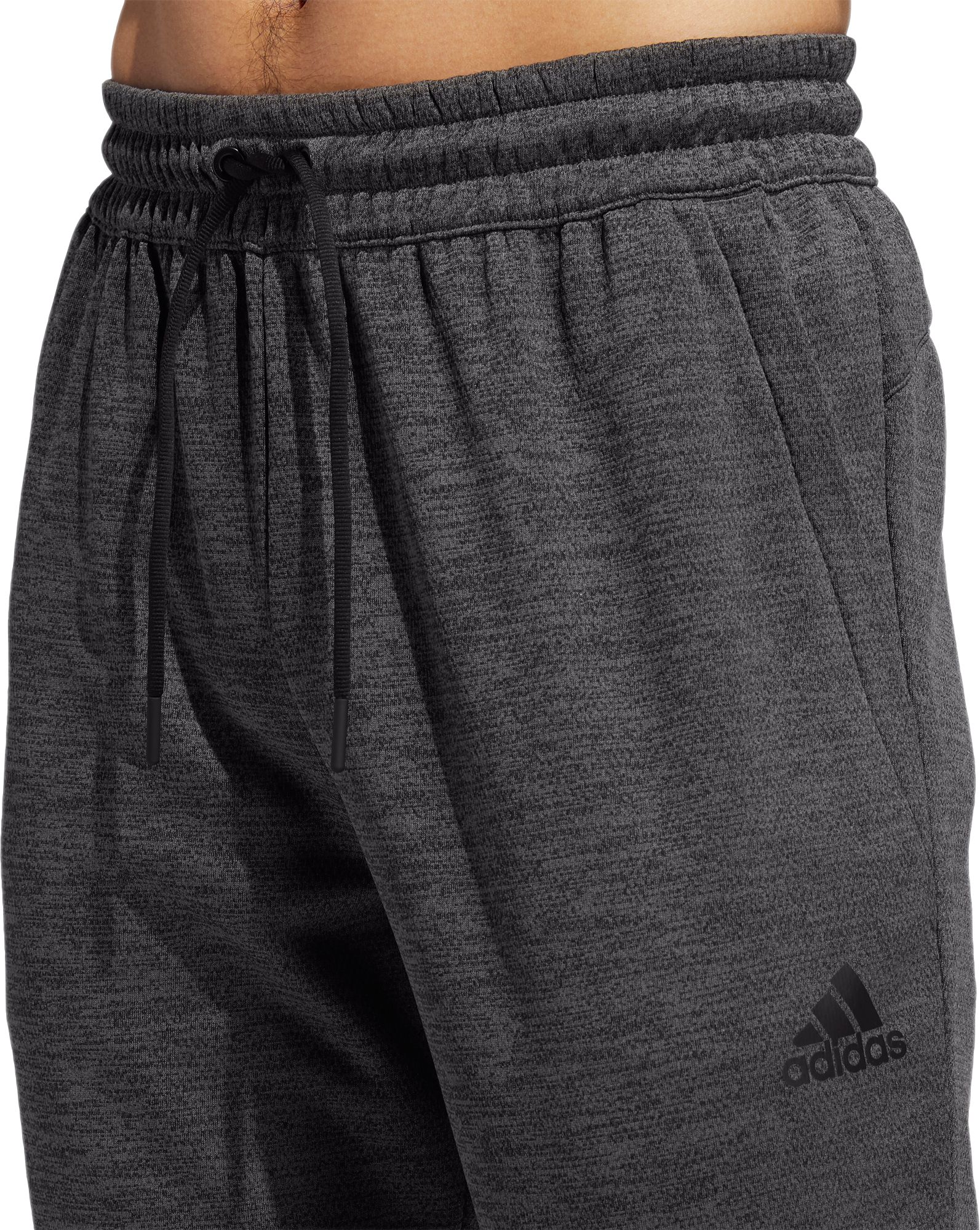 adidas men's team issue tapered fleece pants