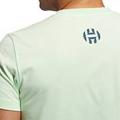 Adidas harden logo tee white men 4x tg