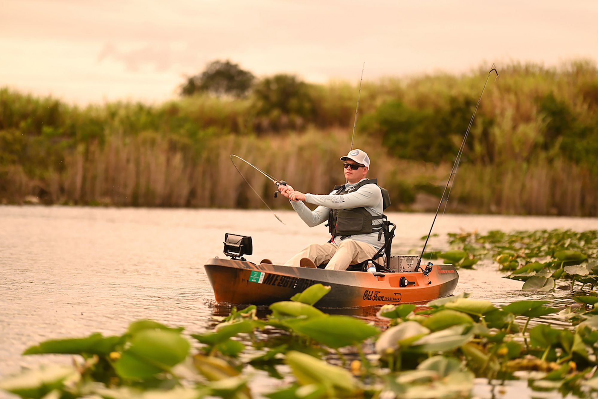 Old Town Sportsman 106 / Minn Kota Motorized Kayak product image