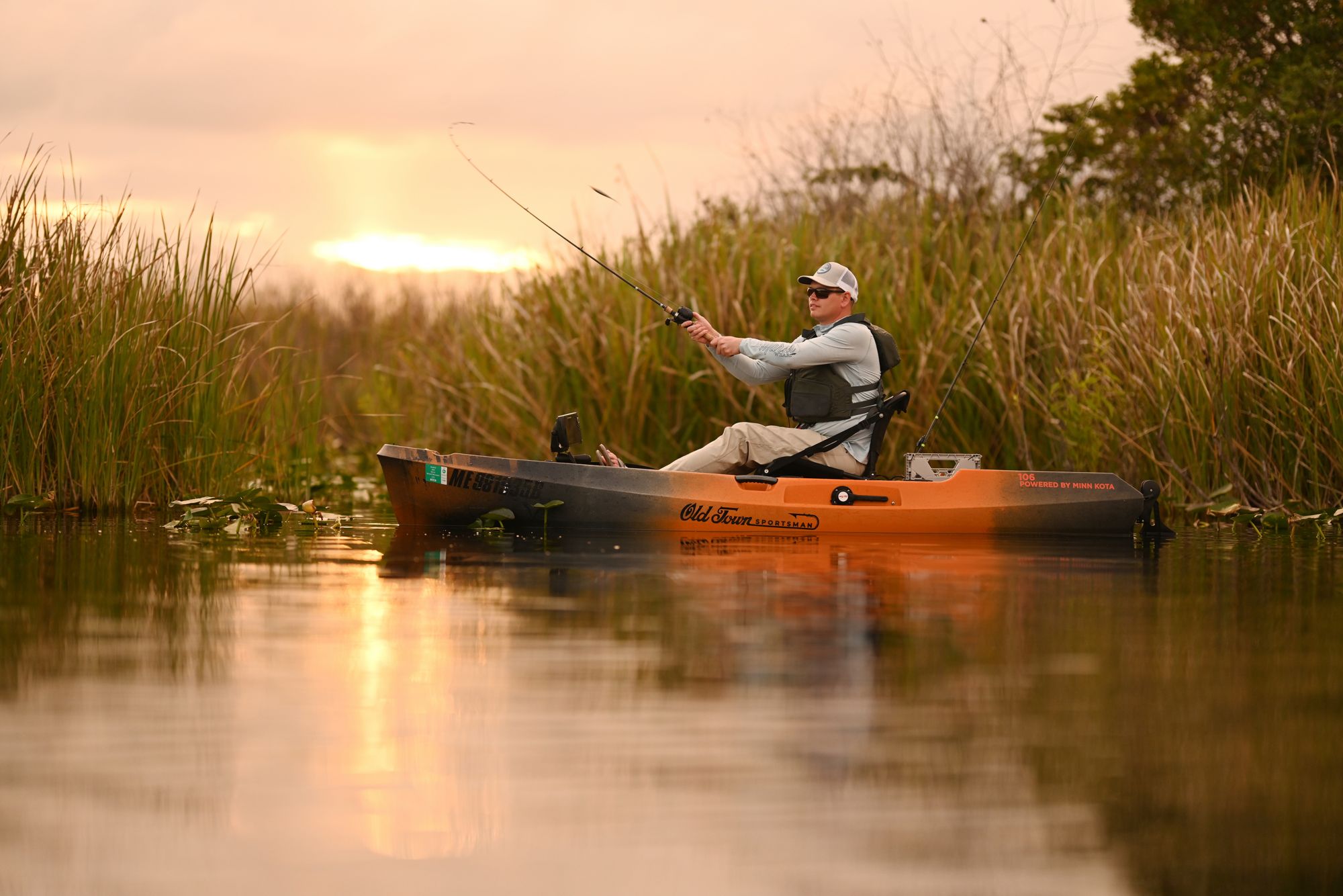 Old Town Sportsman 106 / Minn Kota Motorized Kayak product image