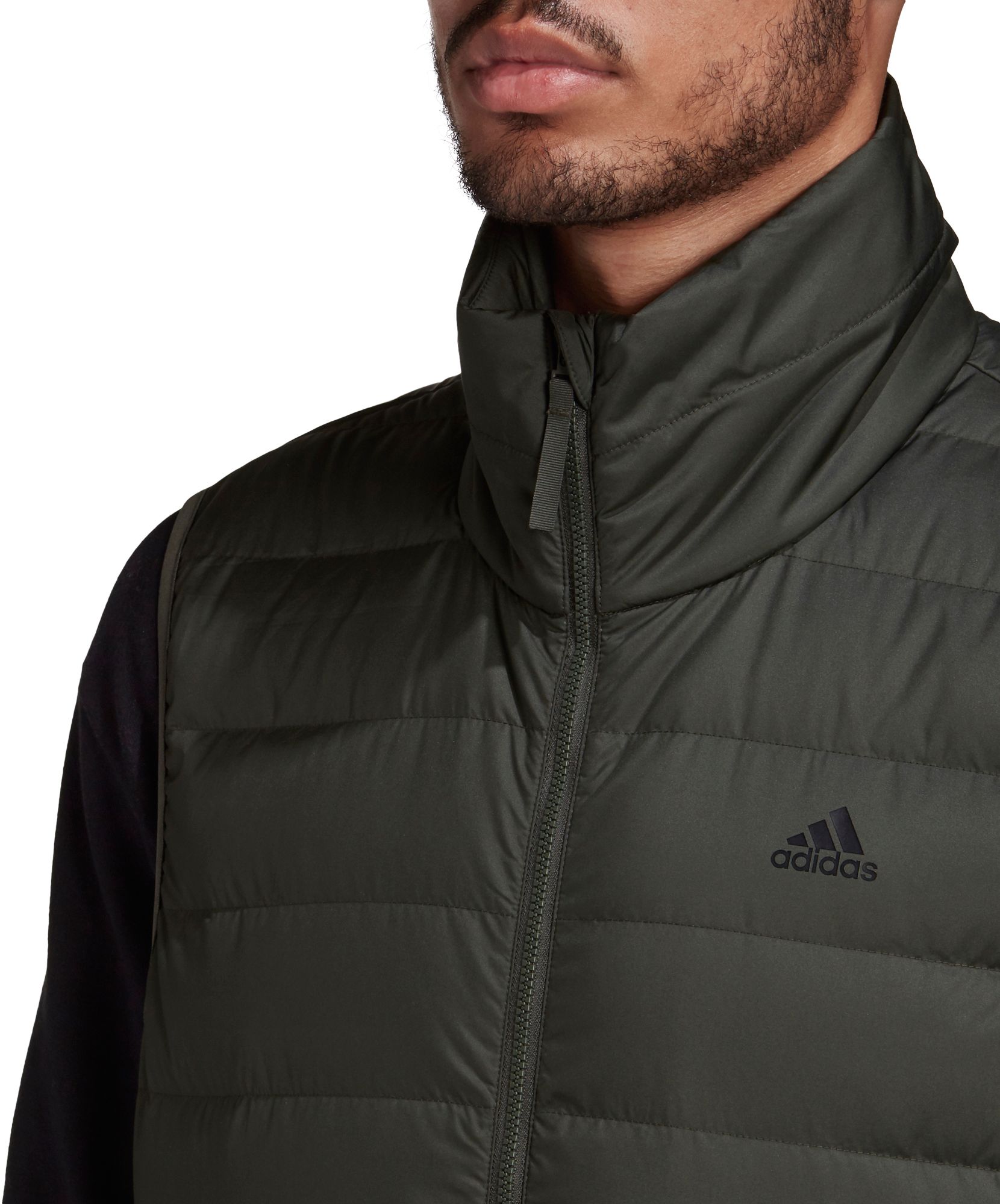 adidas down vest mens