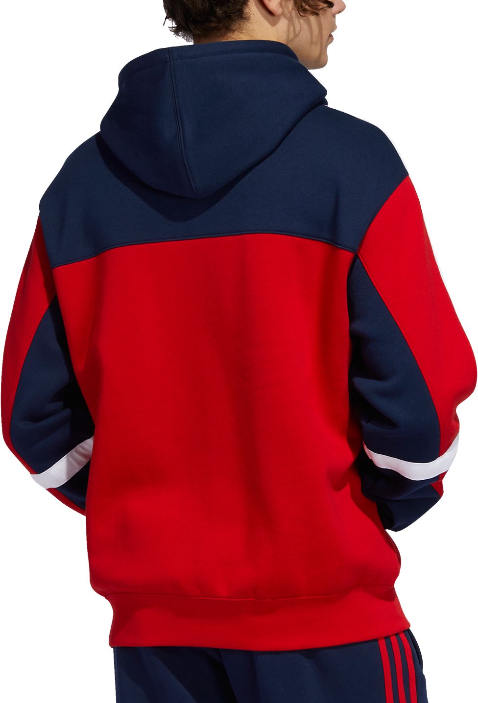 adidas originals red hoodie