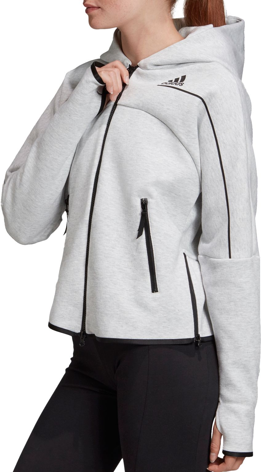 Adidas Women S Zne Full Zip Hoodie Dick S Sporting Goods