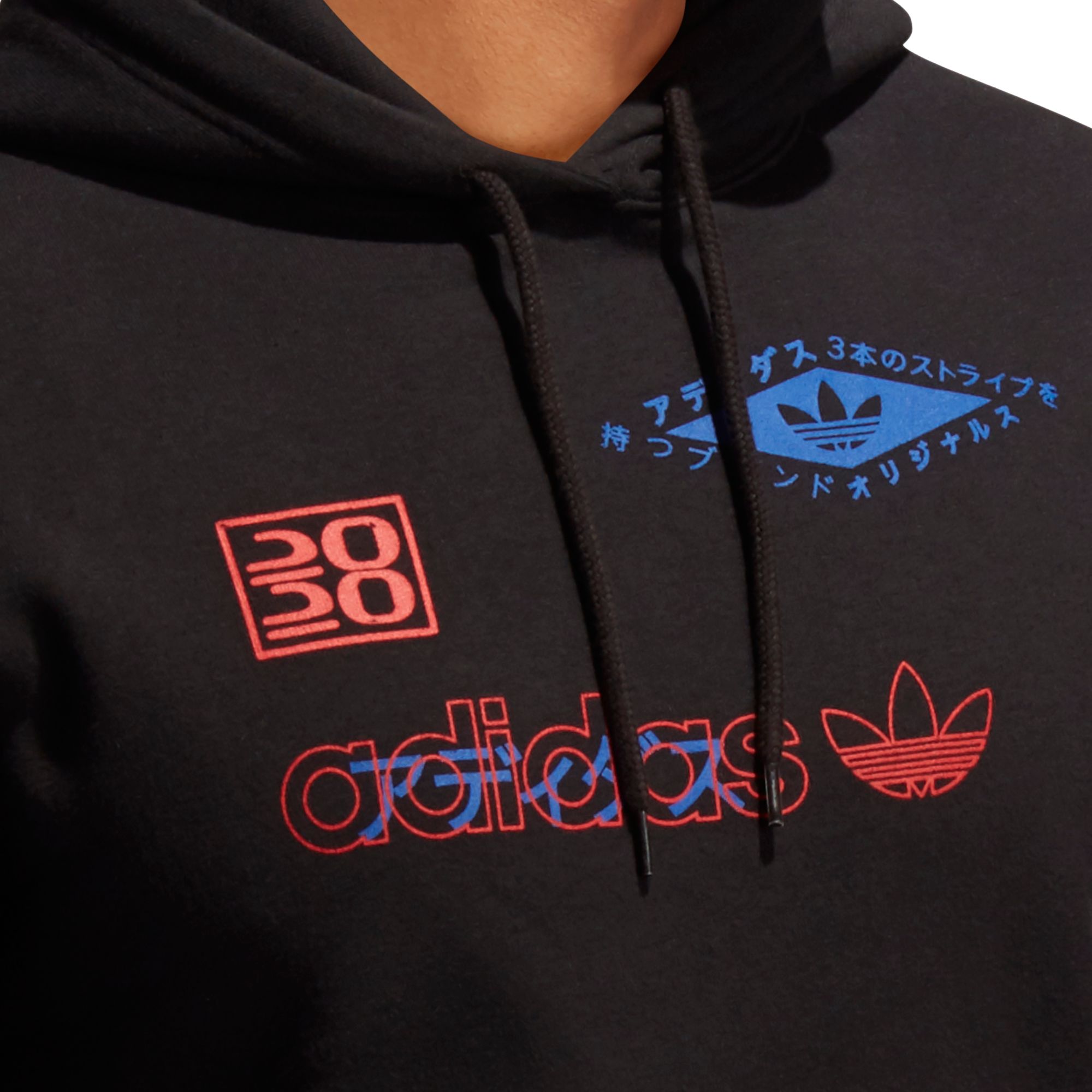 Adidas Originals Men's Japan Multi Logo Hoodie - Big Apple Buddy