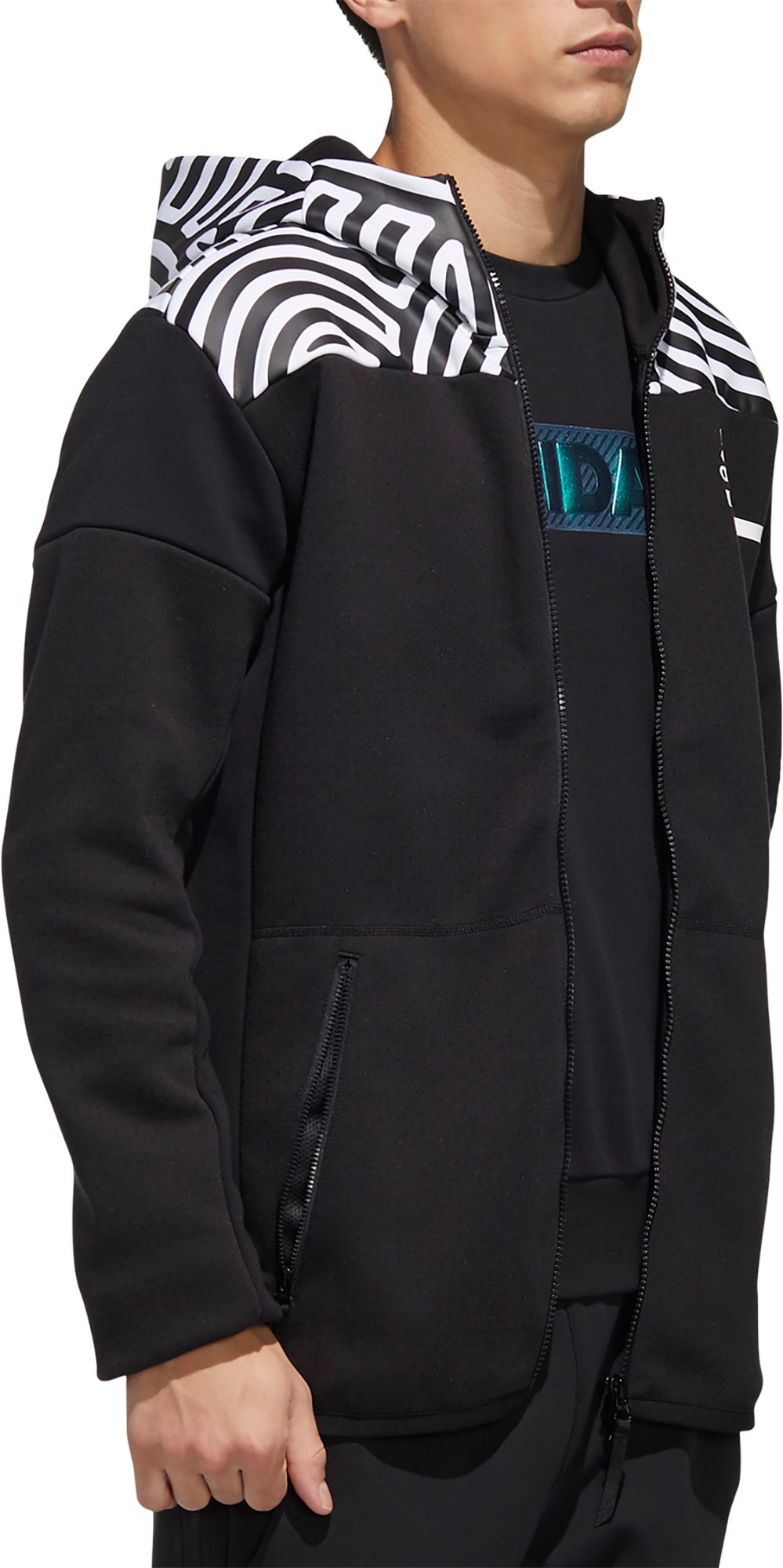 Adidas Men S Tokyo Z N E Full Zip Hoodie Dick S Sporting Goods