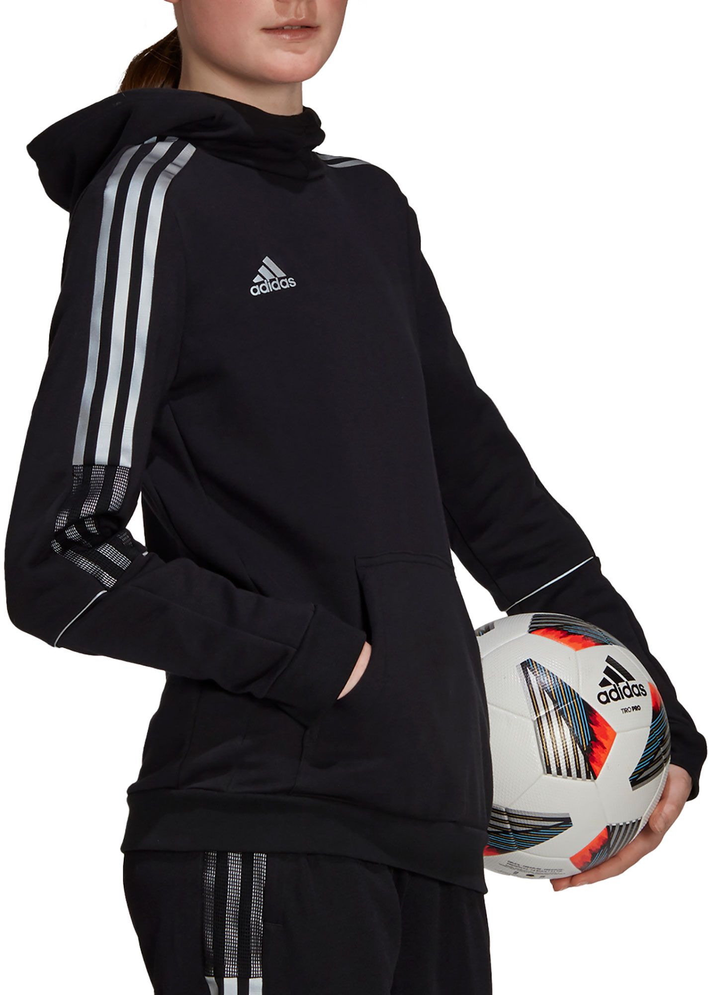 adidas Women's Tiro Reflective Hoodie product image