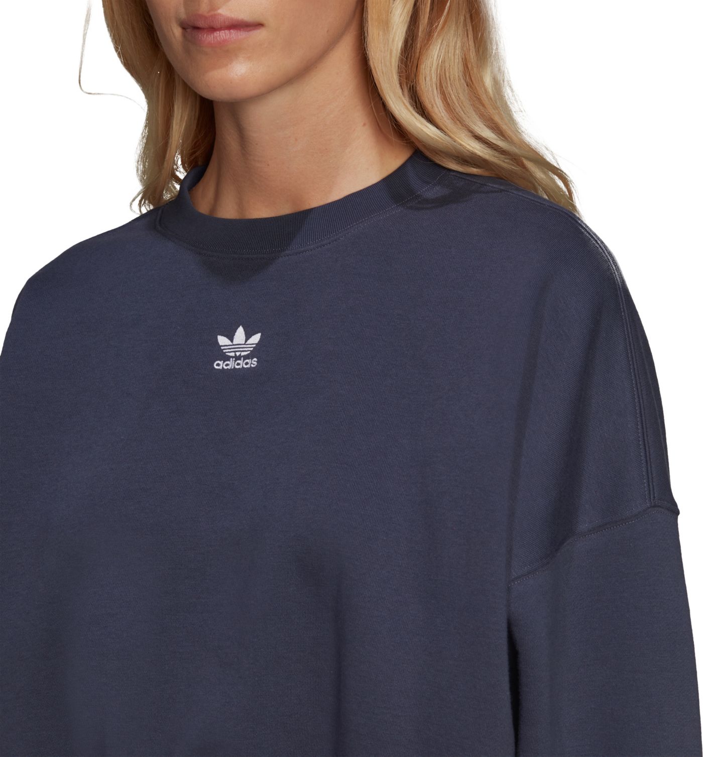 Adidas women's crew pullover online