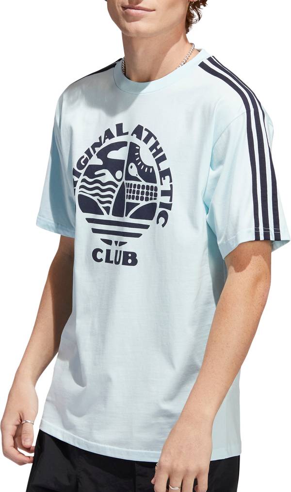 adidas Originals Men's Athletic Club 3-Stripes T-Shirt | Dick's