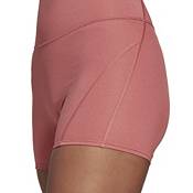 adidas Women's Yoga Studio Luxe Fire Super-High-Waisted Short Tights product image