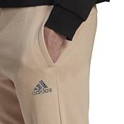 adidas Essentials Fleece Regular Tapered Pants - Beige