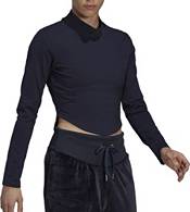 adidas Women's Sportswear Holidayz Mock Neck Long-Sleeve Shirt product image