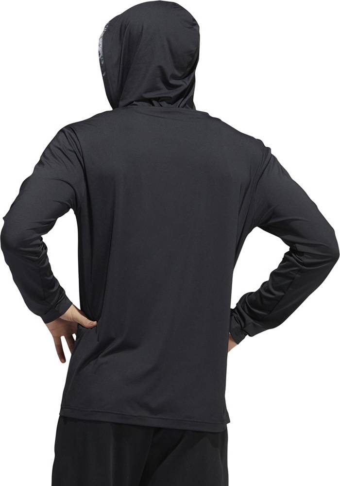 Adidas Men's Donovan Mitchell Lighweight Pullover Hoodie, XL, Black