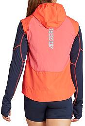 adidas Adizero Half-Zip Running Vest - Red