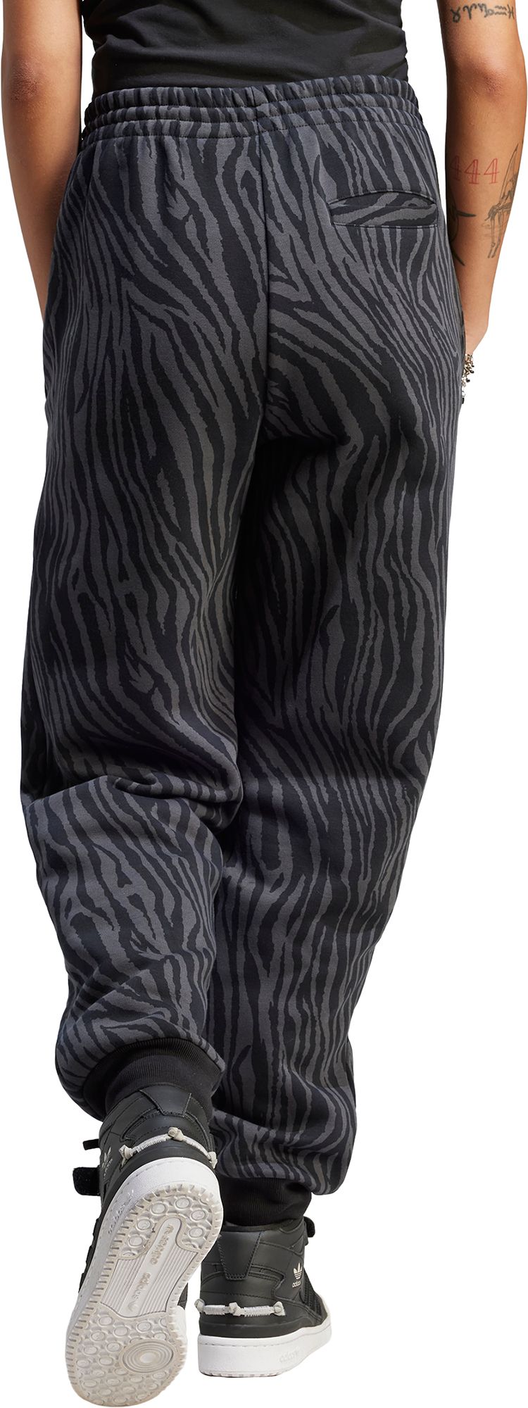 Adidas Women\'s Essentials Animal Allover Joggers Print - Buddy Apple Big Zebra