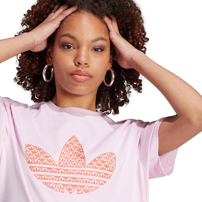 adidas Originals Women's Trefoil Monogram Infill T-Shirt