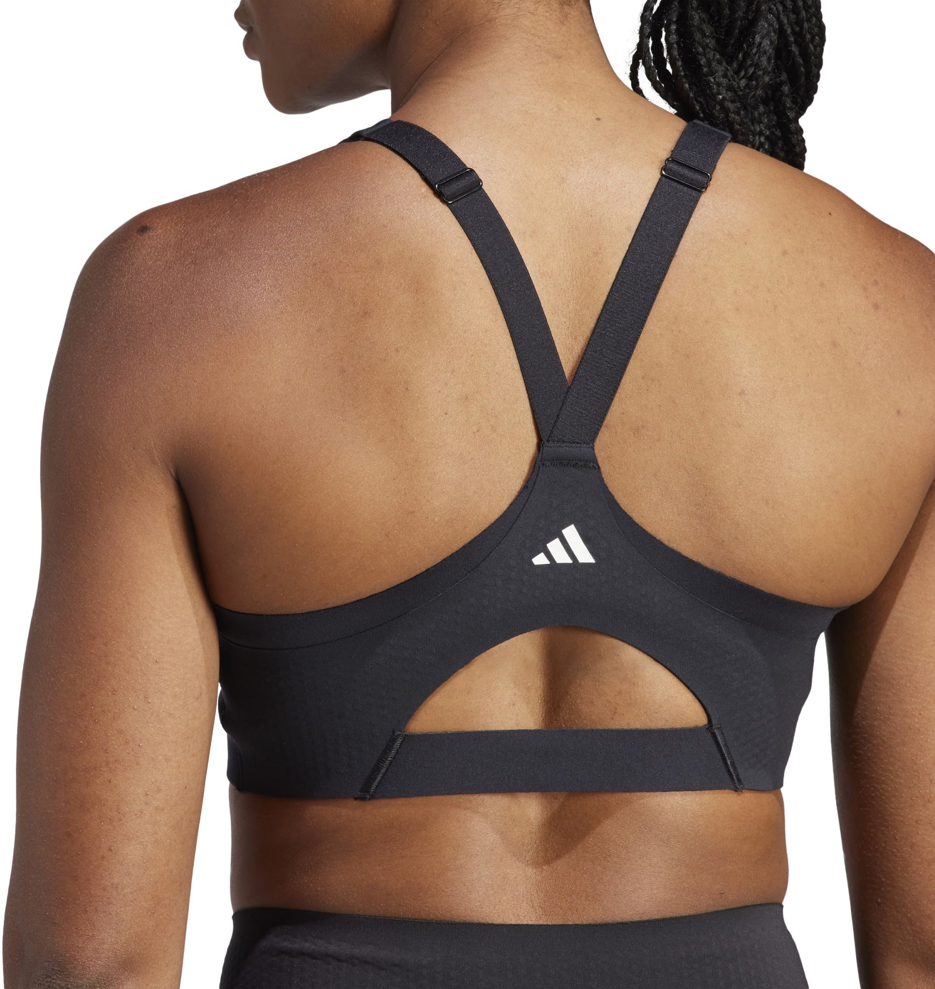 adidas Women's TLRD Impact Luxe High-Support Zip Bra