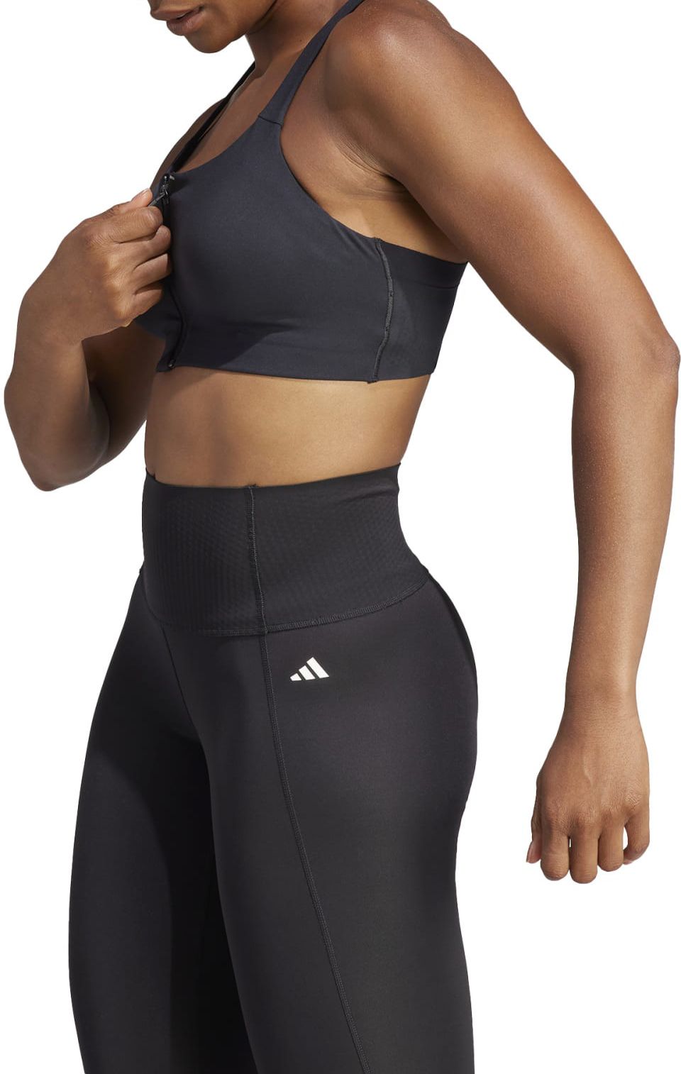 adidas Women's TLRD Impact Luxe High-Support Zip Bra product image
