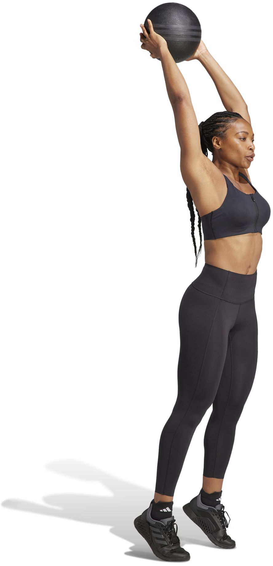 adidas Women's TLRD Impact Luxe High-Support Zip Bra product image