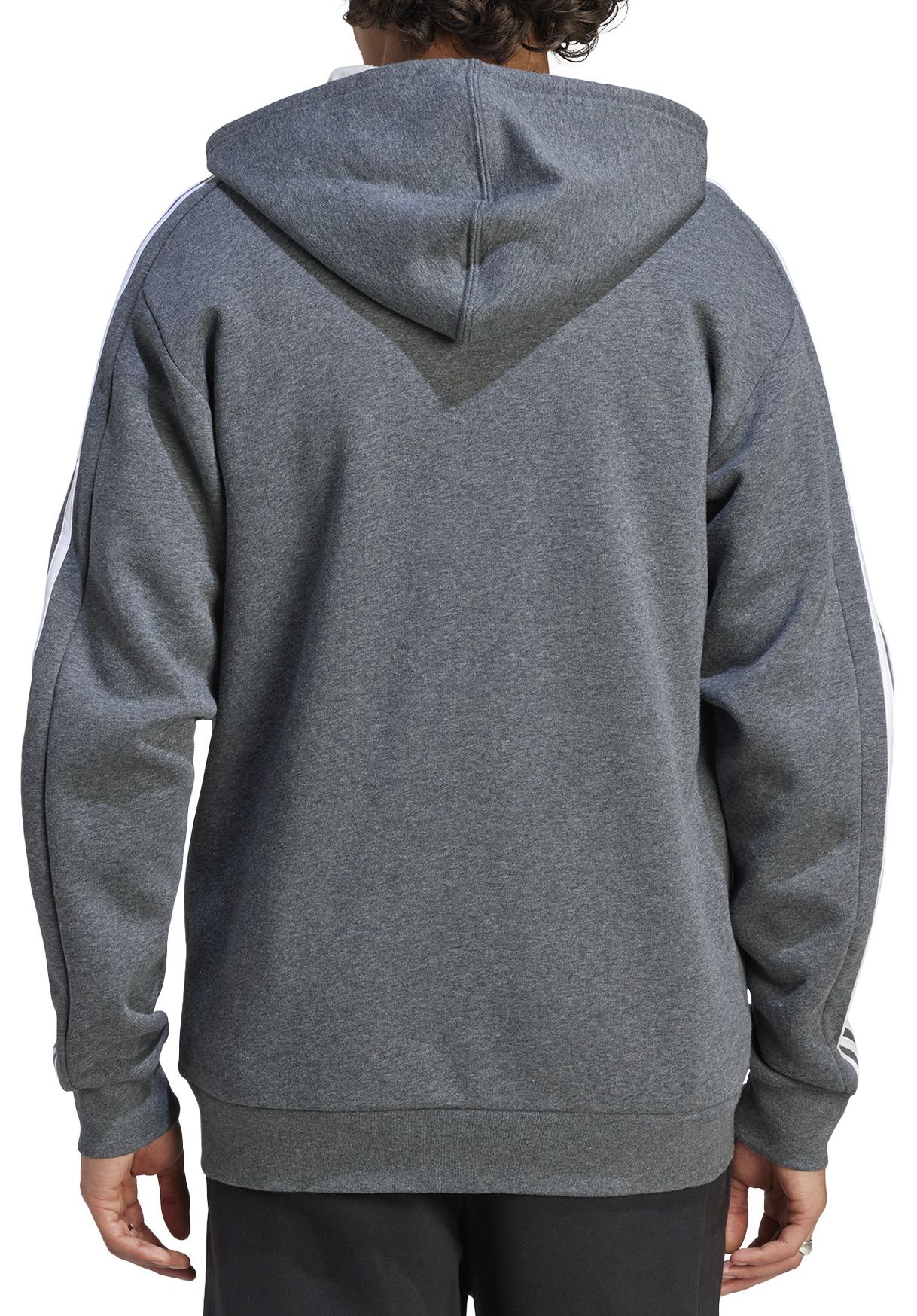 adidas Men's 3-Stripes Full-Zip Hoodie product image