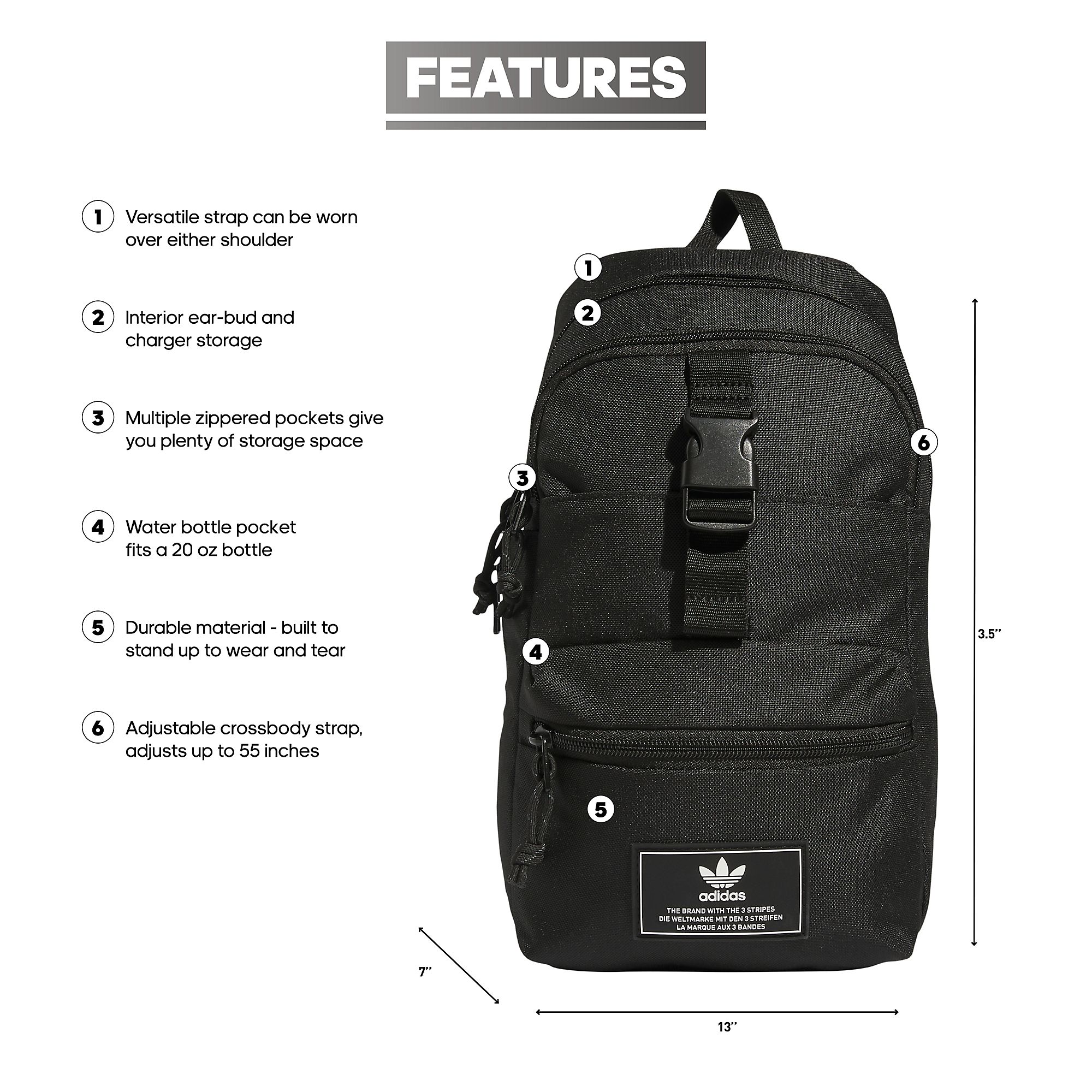 adidas Utility 3.0 Sling Bag product image