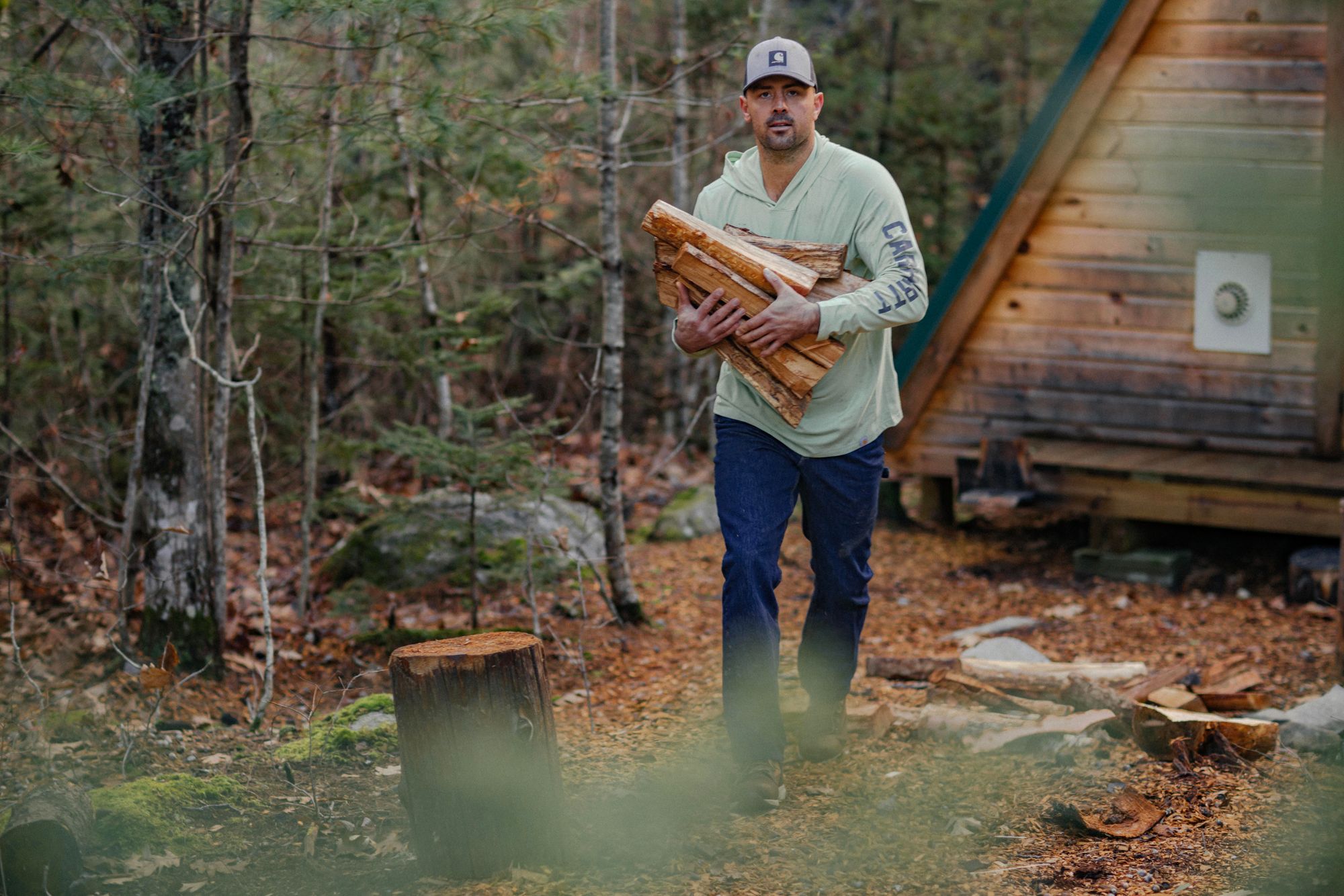 Carhartt Men's Rugged Flex Twill Mesh Back Logo Patch Cap product image