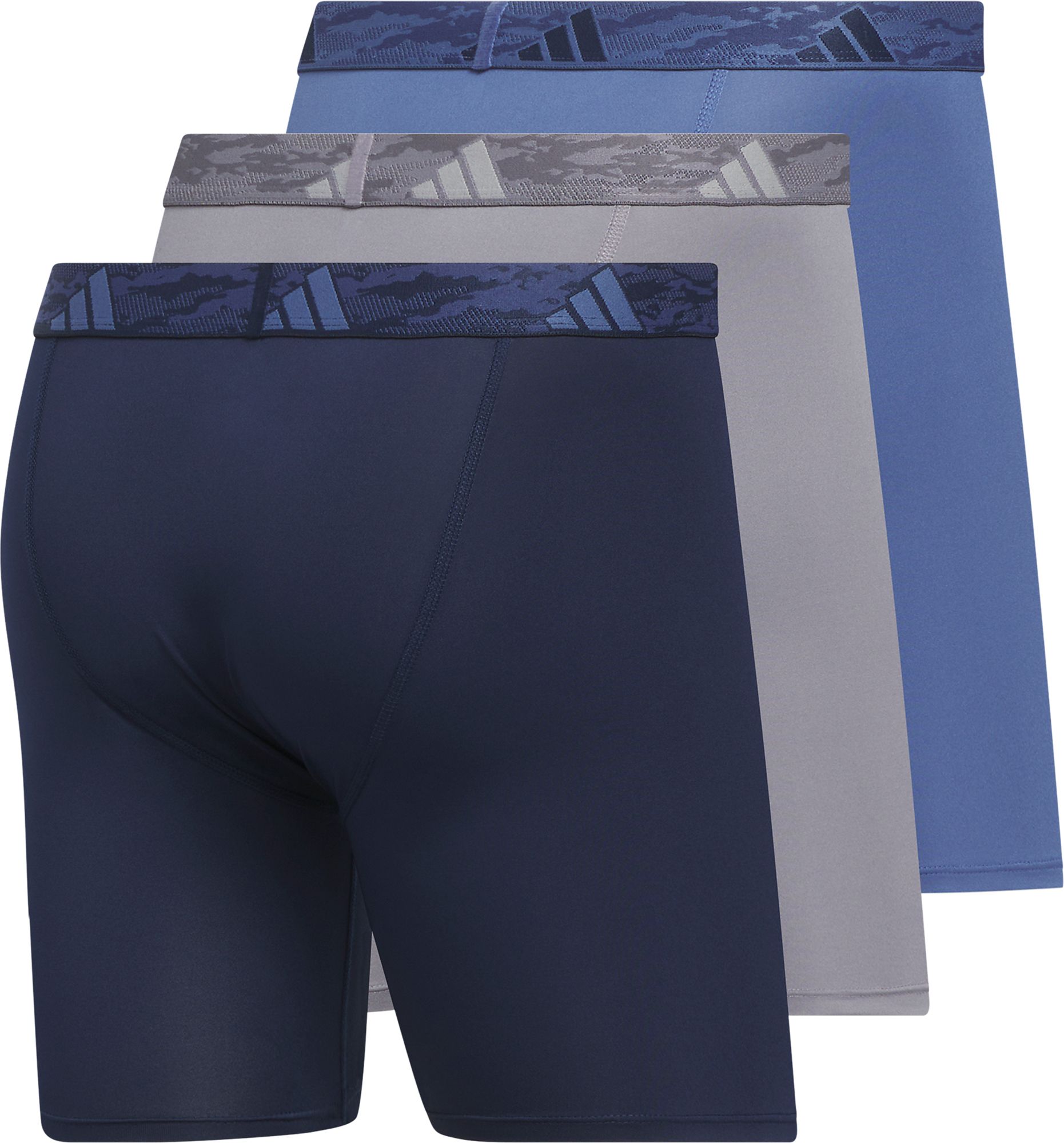 adidas Men's Microfiber Boxer Briefs – 3 Pack product image