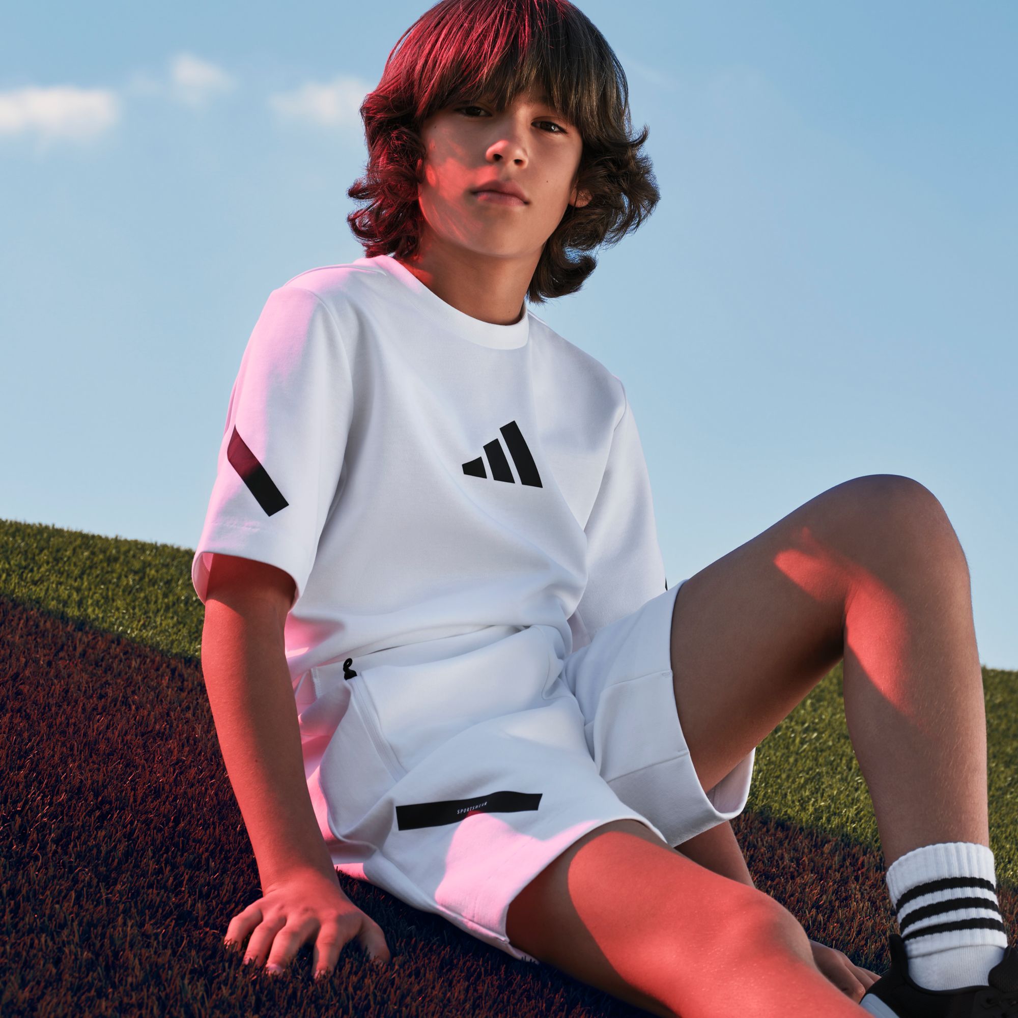 adidas Kids' ZNE Sportswear T-Shirt product image