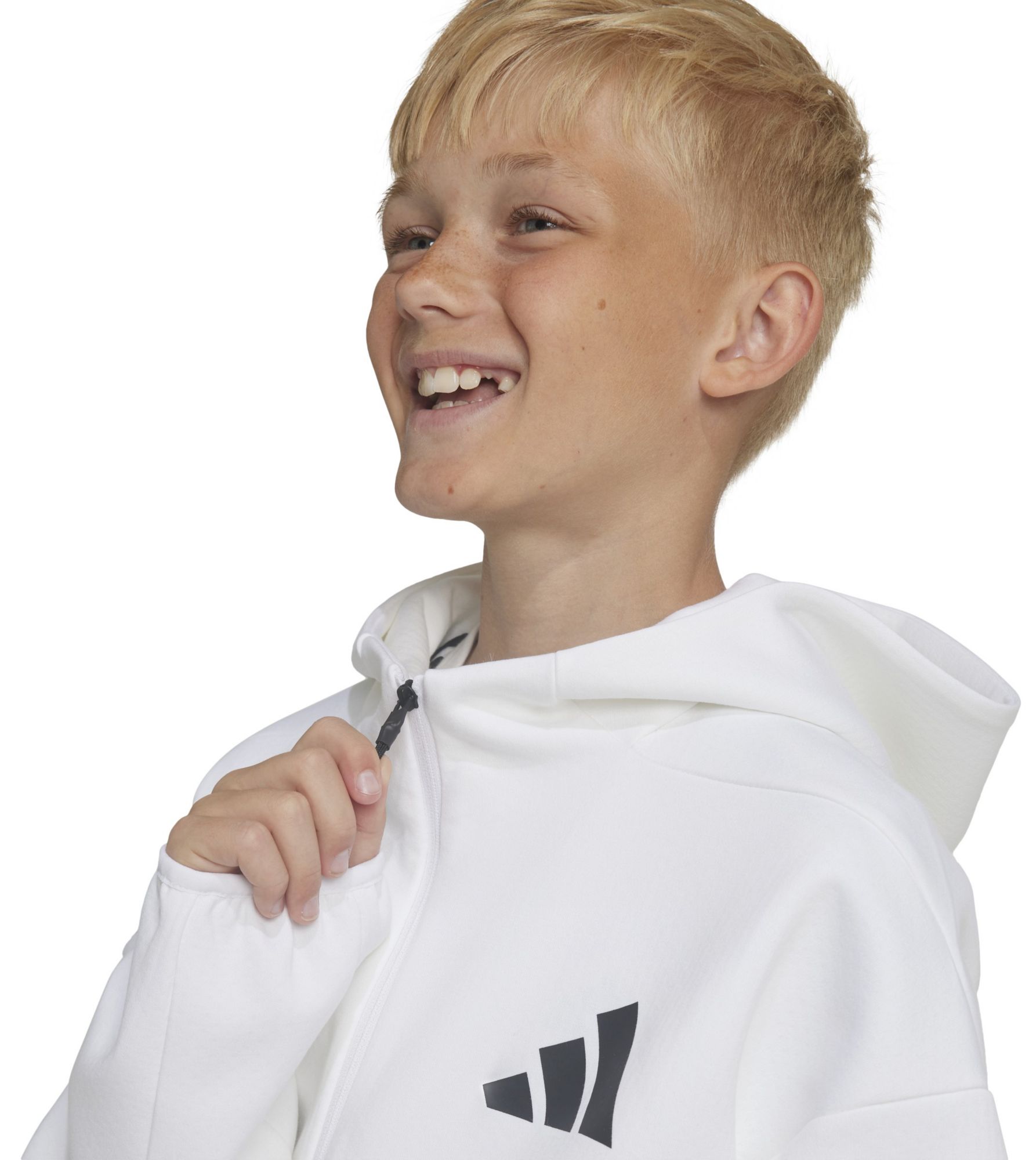 adidas Kids' Z.N.E. Full-Zip Hooded Track Jacket product image