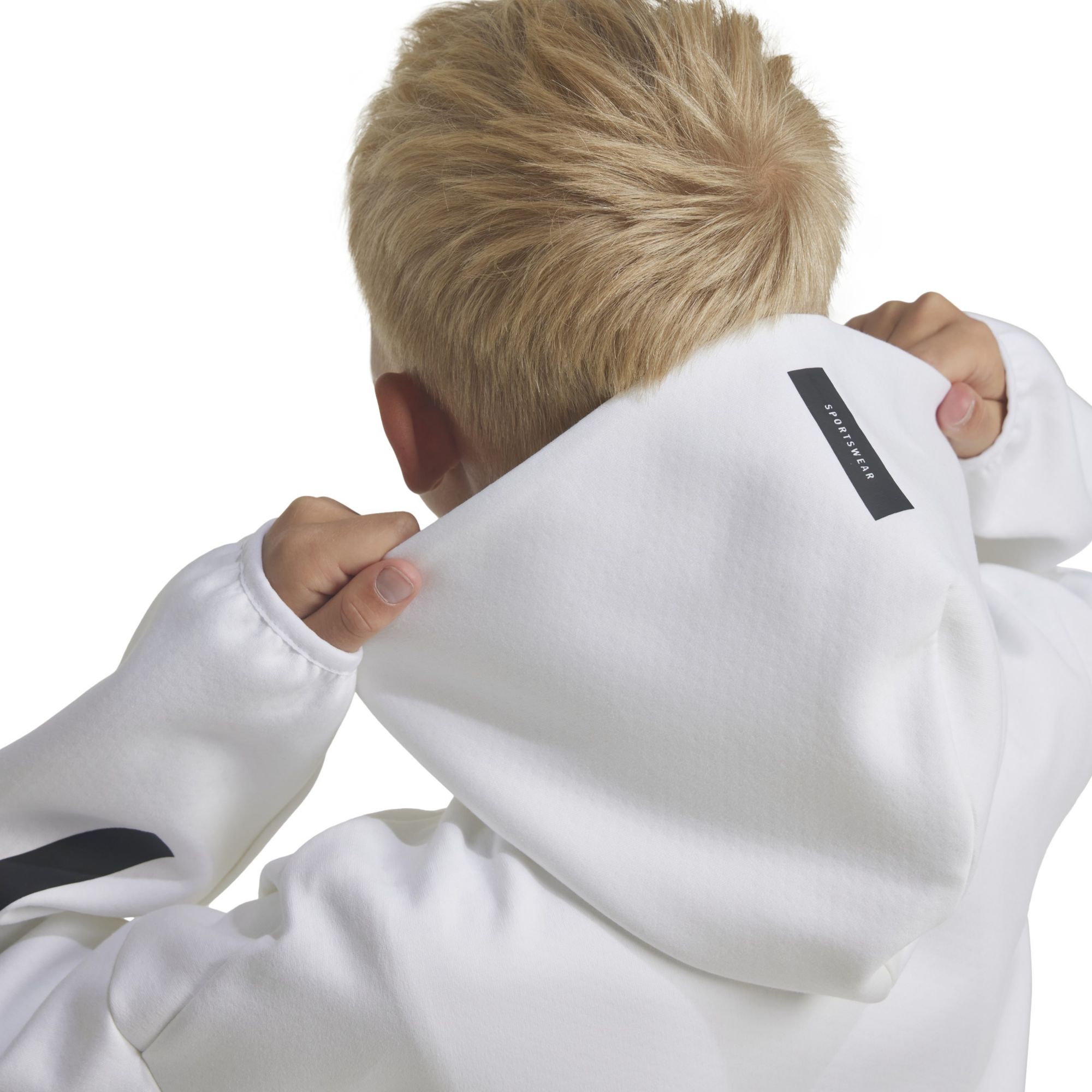 adidas Kids' Z.N.E. Full-Zip Hooded Track Jacket product image
