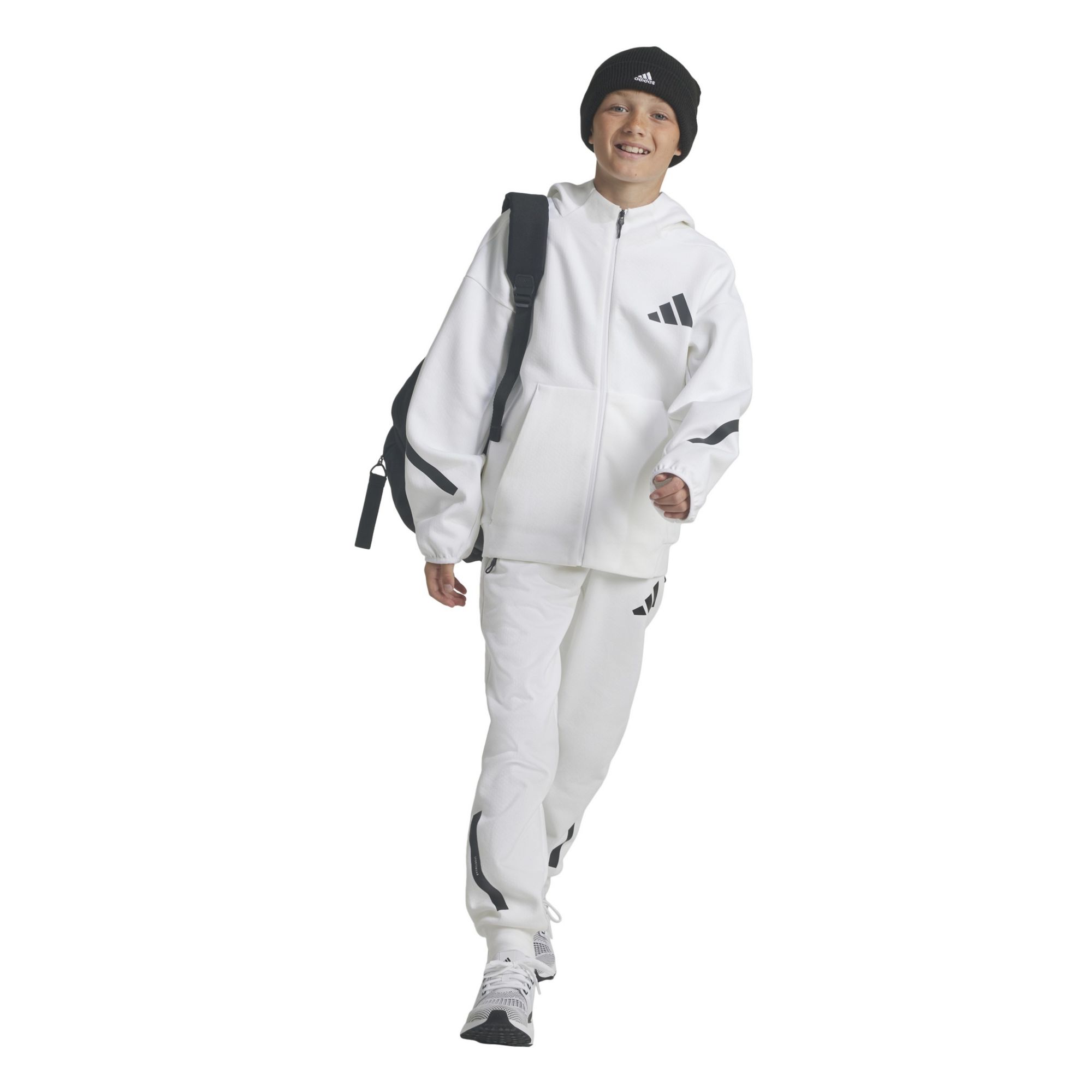 adidas Kids' Z.N.E. Full-Zip Hooded Track Jacket product image