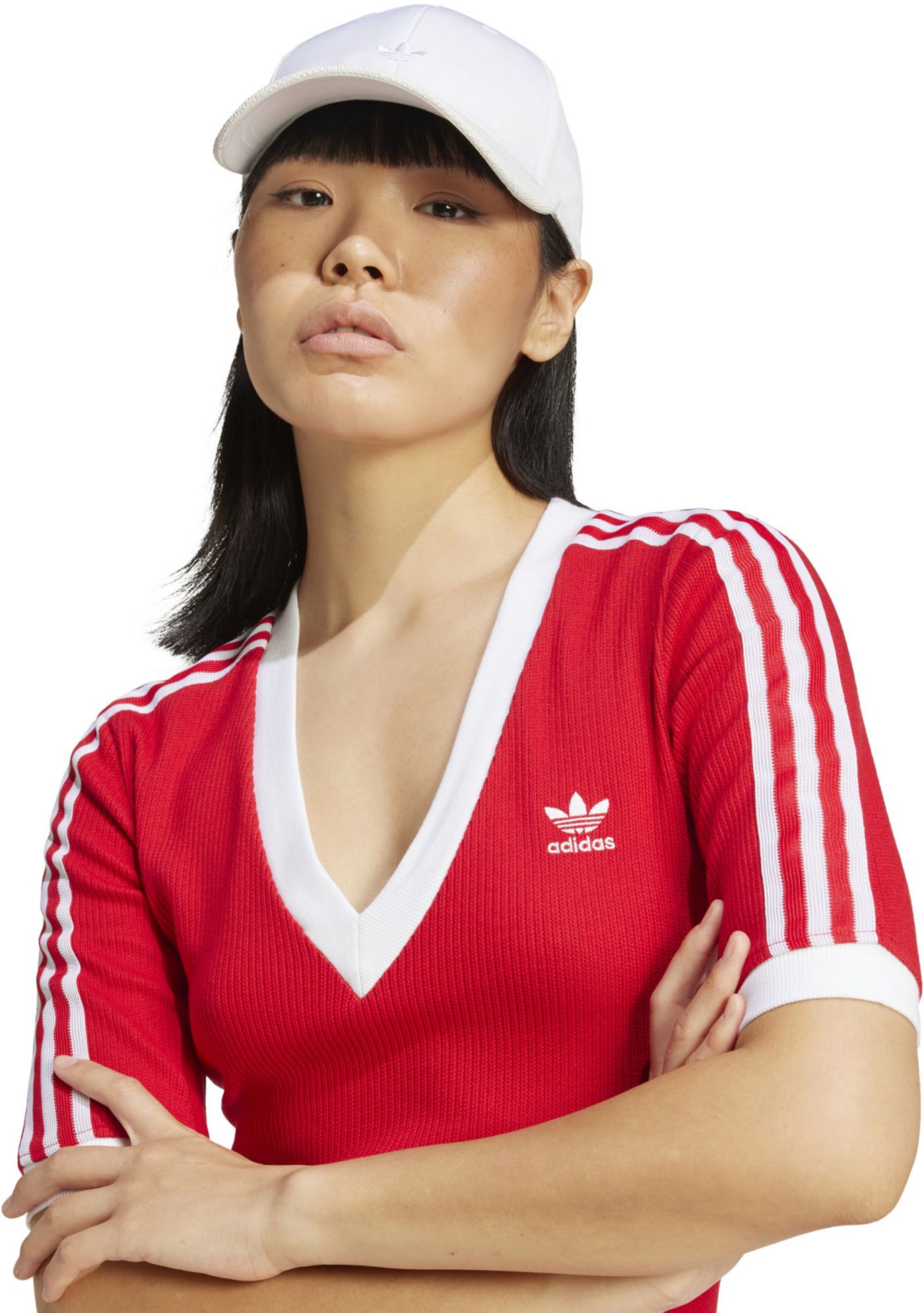 Adidas v neck on sale