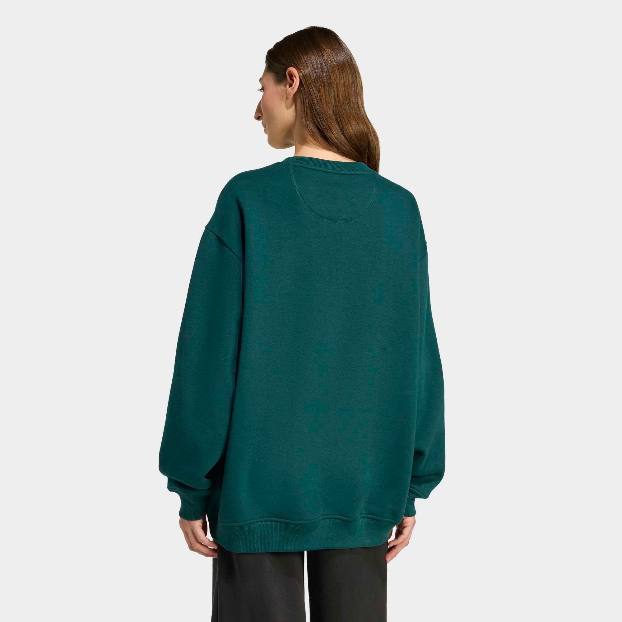 adidas Originals Women's Essentials Fleece Long Oversized Crew Sweatshirt product image