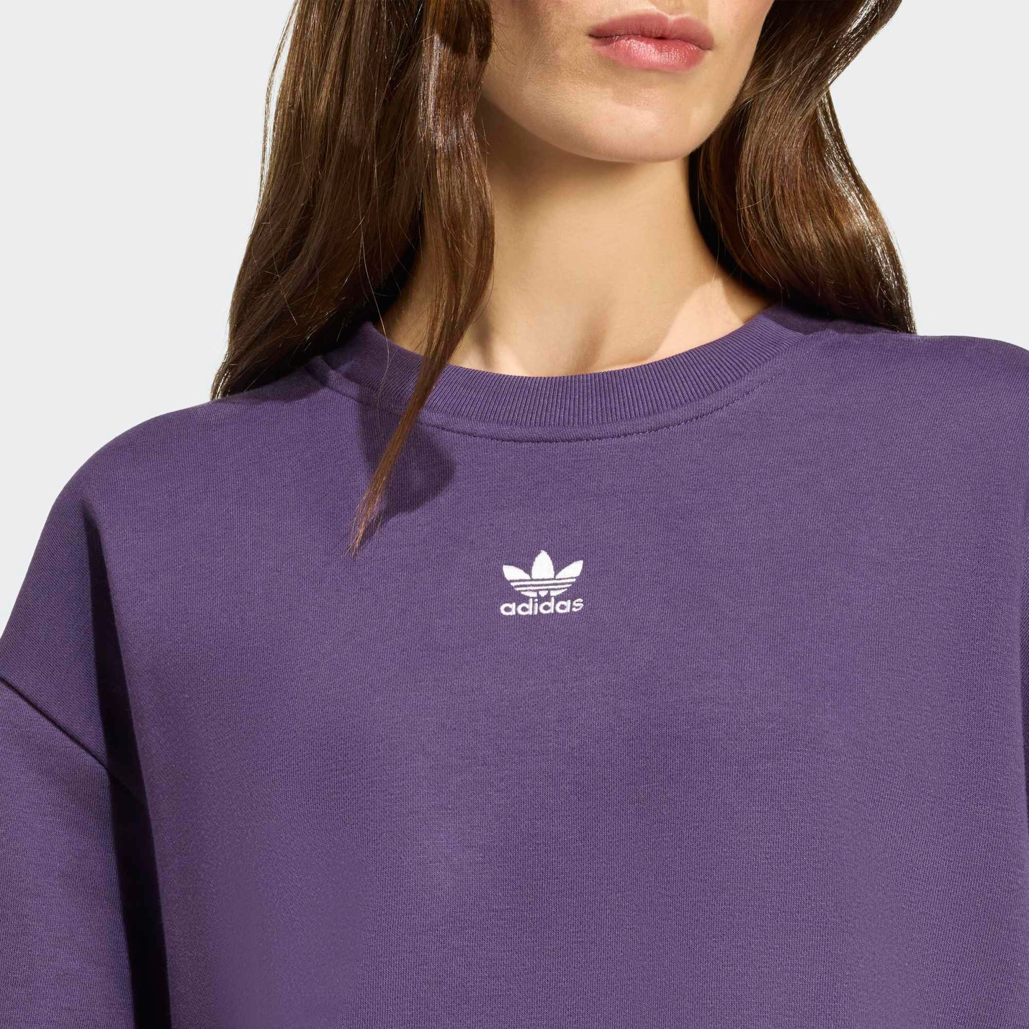 adidas Originals Women's Essentials Fleece Long Oversized Crew Sweatshirt product image
