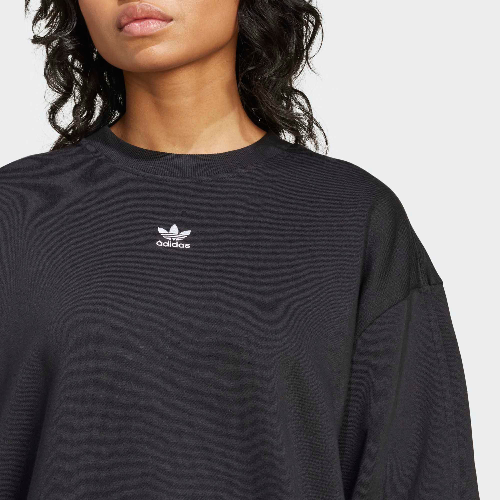 adidas Originals Women's Essentials Fleece Long Oversized Crew Sweatshirt product image