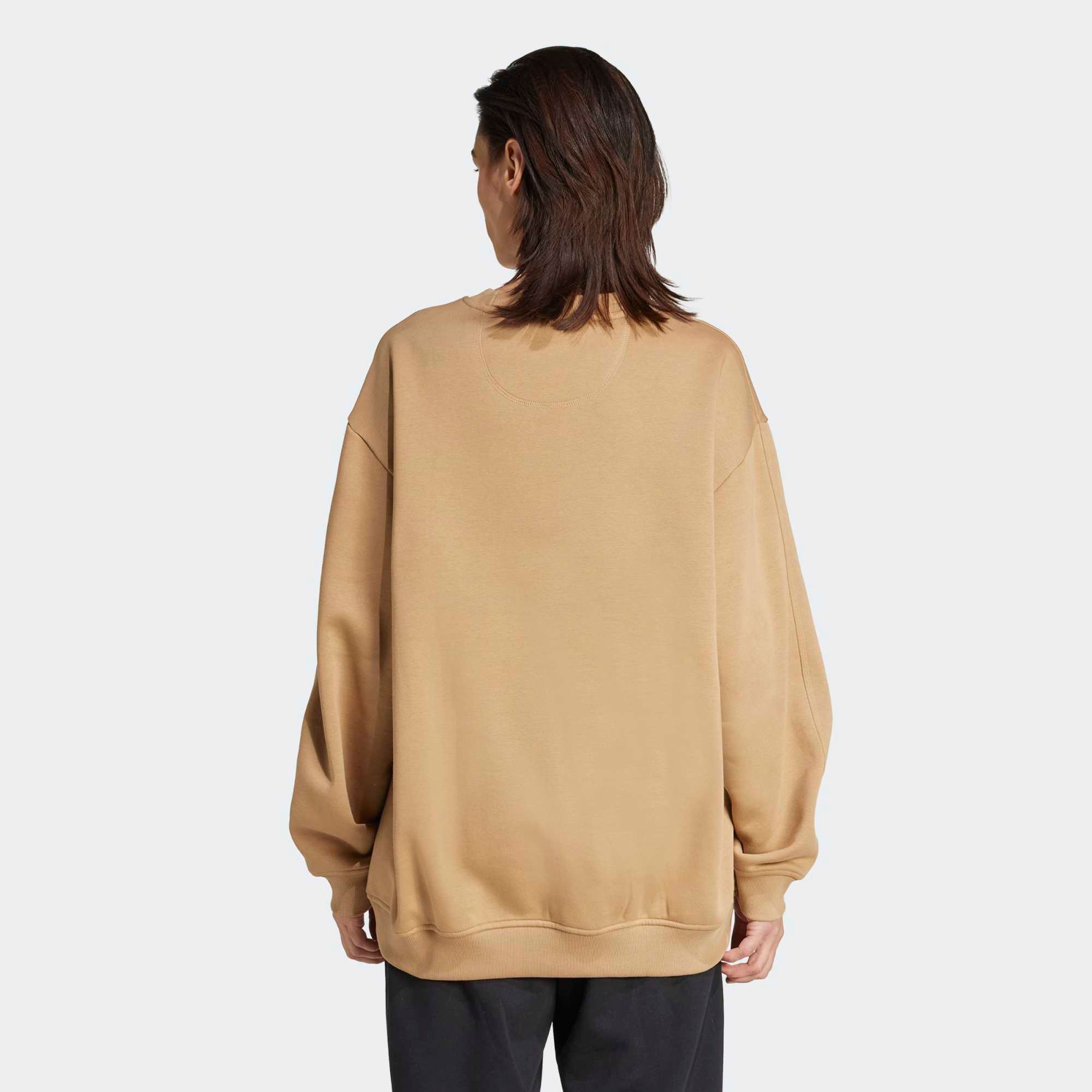 adidas Originals Women's Essentials Fleece Long Oversized Crew Sweatshirt product image