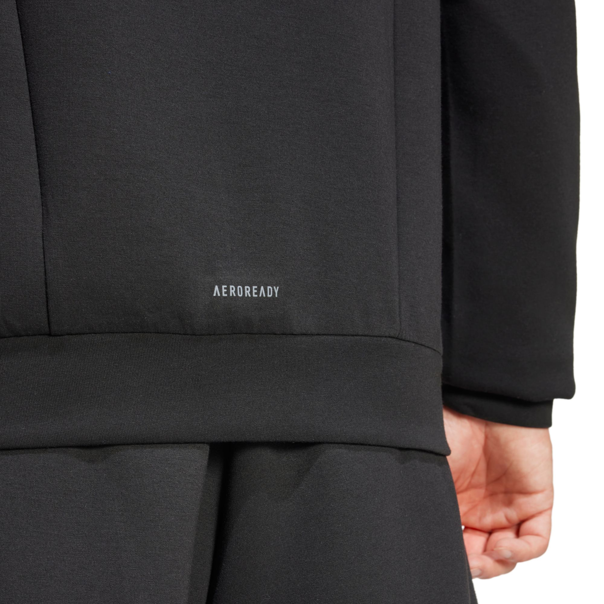 adidas Men's Designed For Training Knit Crewneck Sweatshirt product image