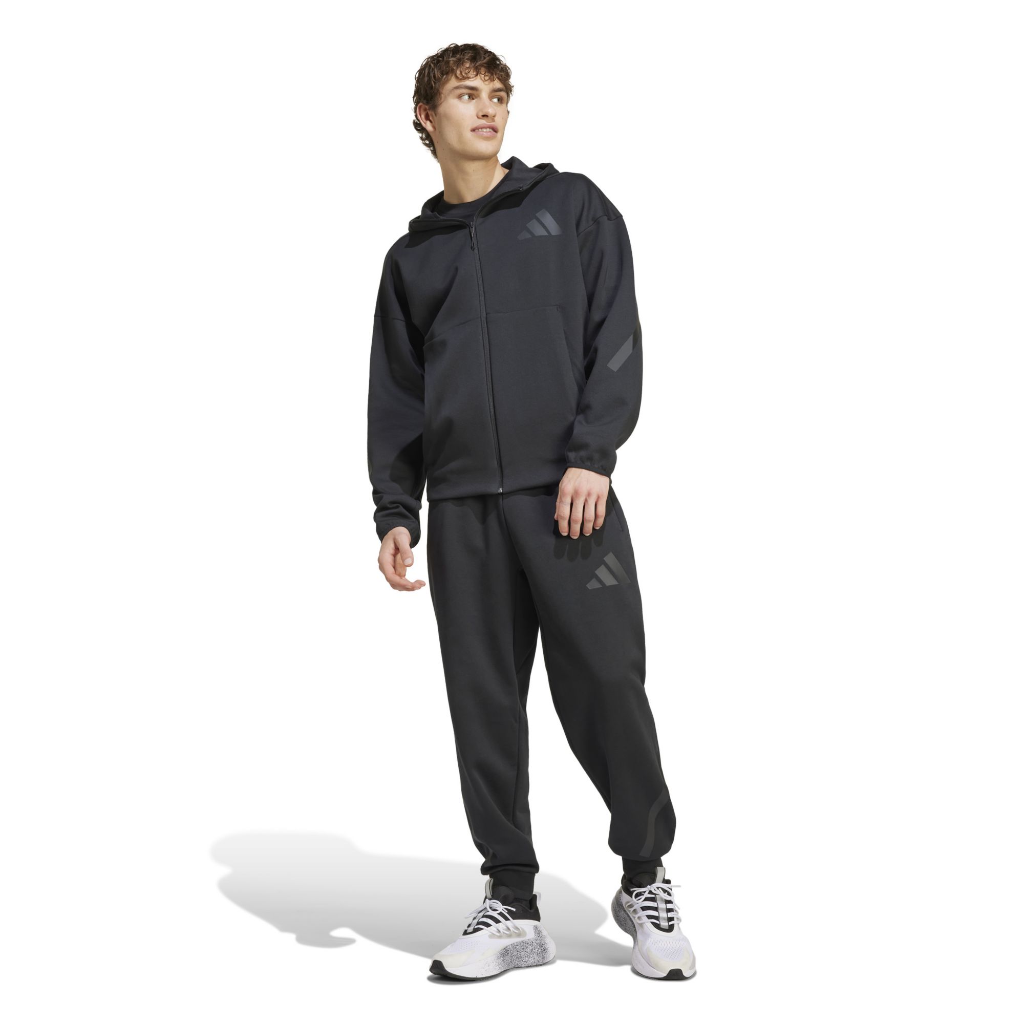 adidas Men's Z.N.E. Full-Zip Hooded Fleece Jacket product image