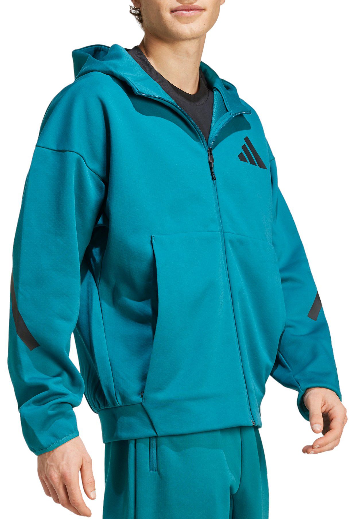 adidas ZNE FL フーディ adidas Z.N.E. Hoodie - Black | Free Shipping with adiClub