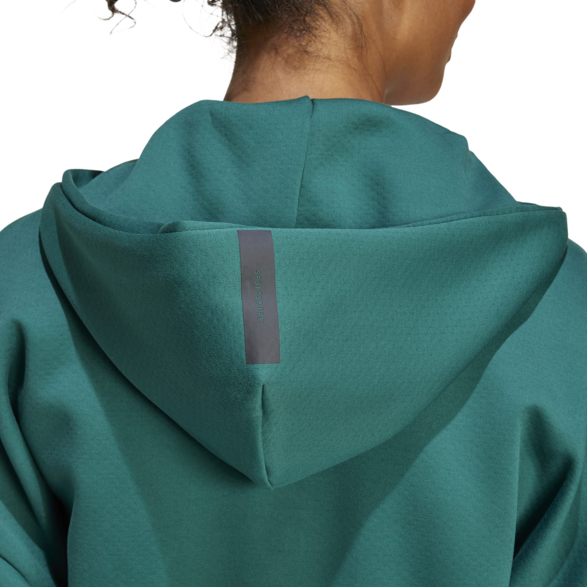 adidas Women's Z.N.E. Full-Zip Hooded Fleece Jacket product image