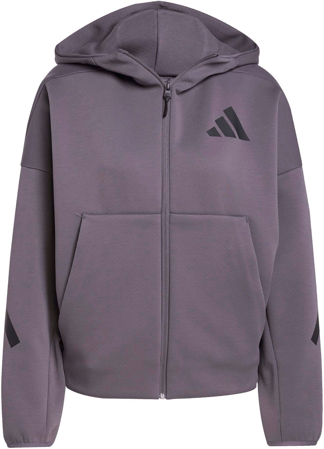 adidas Women's Z.N.E. Full-Zip Hooded Fleece Jacket product image