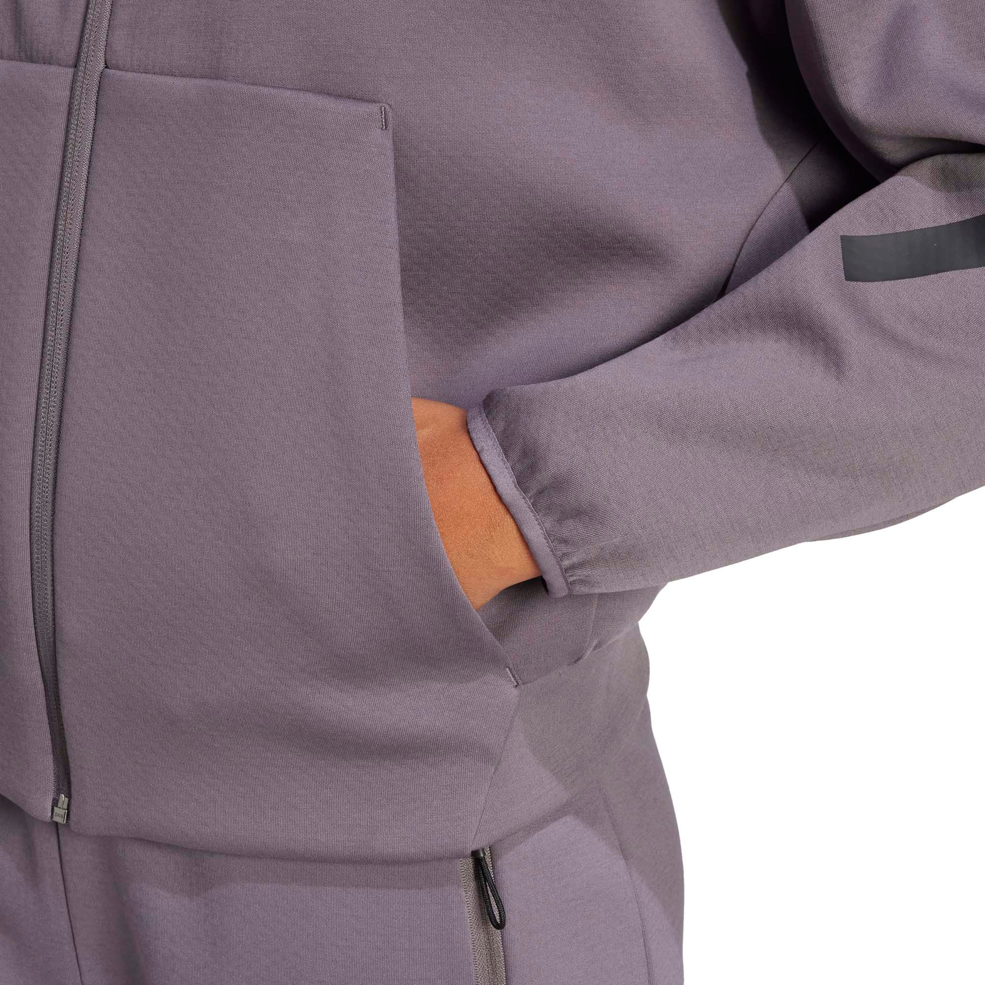 adidas Women's Z.N.E. Full-Zip Hooded Fleece Jacket product image