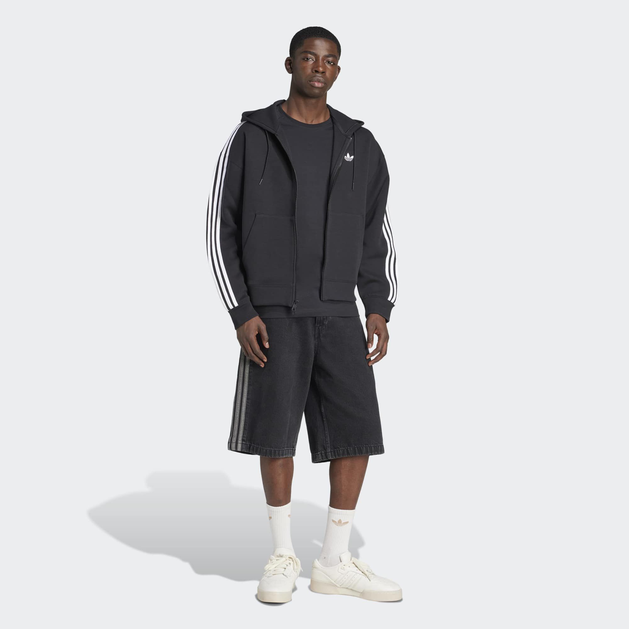 adidas Men's Adicolor Oversized Full-Zip Hoodie product image