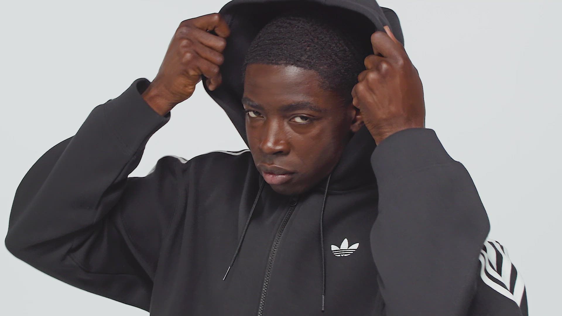 adidas Men's Adicolor Oversized Full-Zip Hoodie product