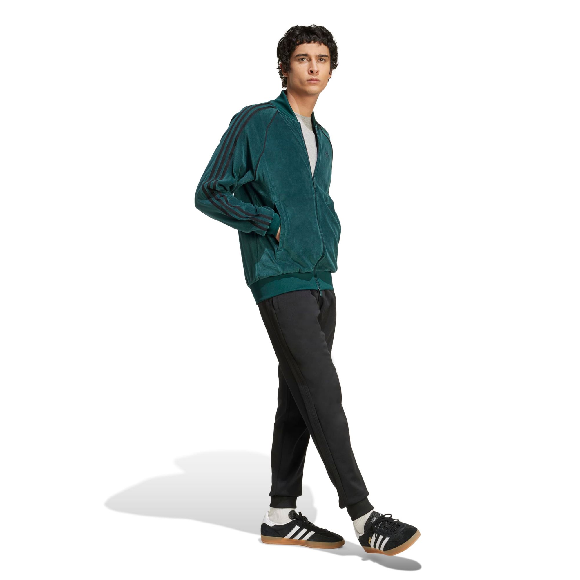 adidas Men's Adicolor Superstar Velour Track Top | Dick's